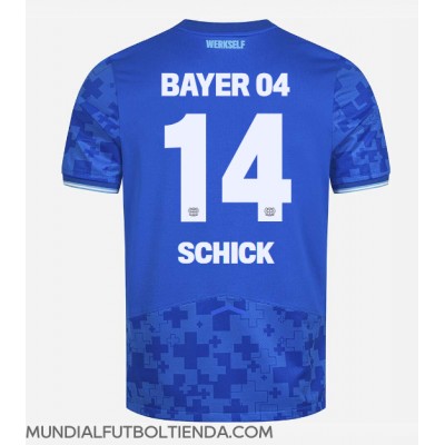 Camiseta Bayer Leverkusen Patrik Schick #14 Tercera Equipación Replica 2025-26 mangas cortas Camiseta Bayer Leverkusen Patrik Schick #14 Tercera Equipación Replica 2025-26 mangas cortas